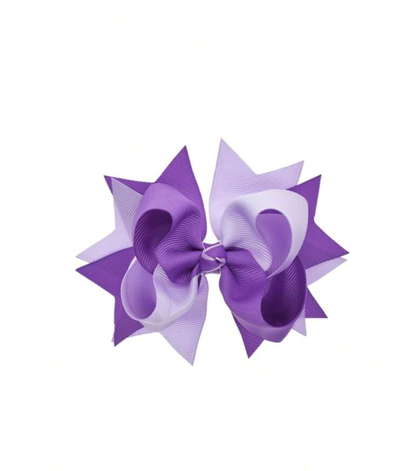 2Pcs 4.7 Inch Hair Bow For Girl
Fashionable Children Girls Hair Bows With Clips purple