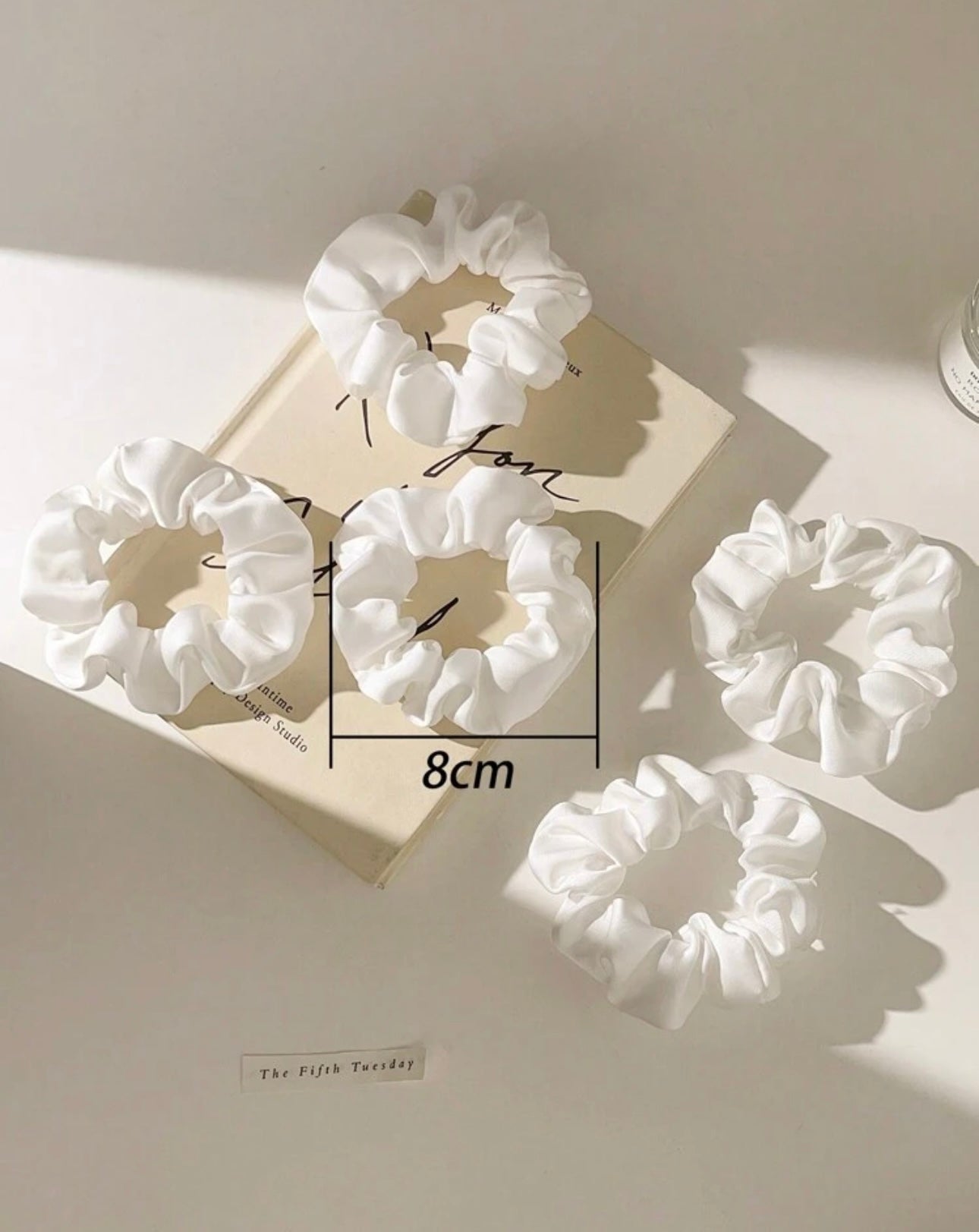 5pcs/Hairbands Casual white