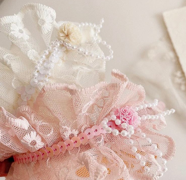 Lace Bow Baby Headbands for Girl Cute Bowknot