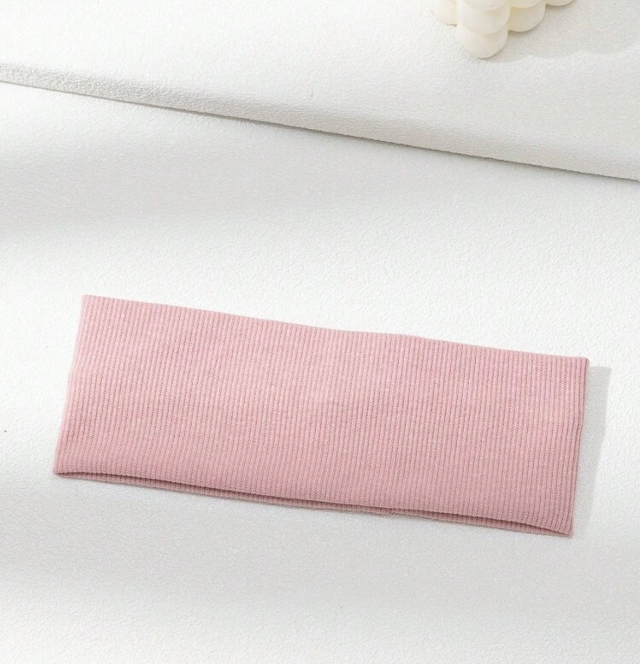 Casual pink headband