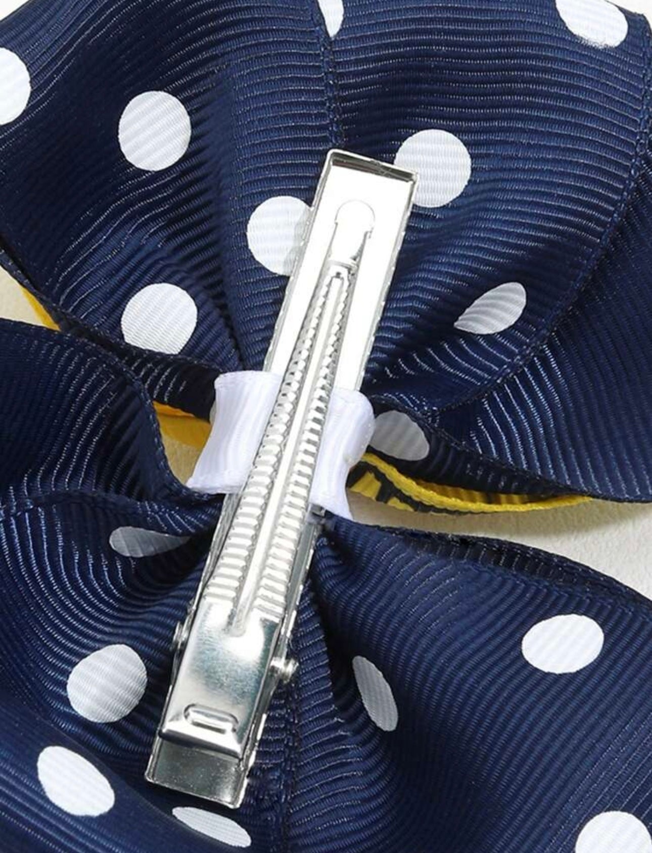 1pc Back To School Bow Hair Clips For Kids