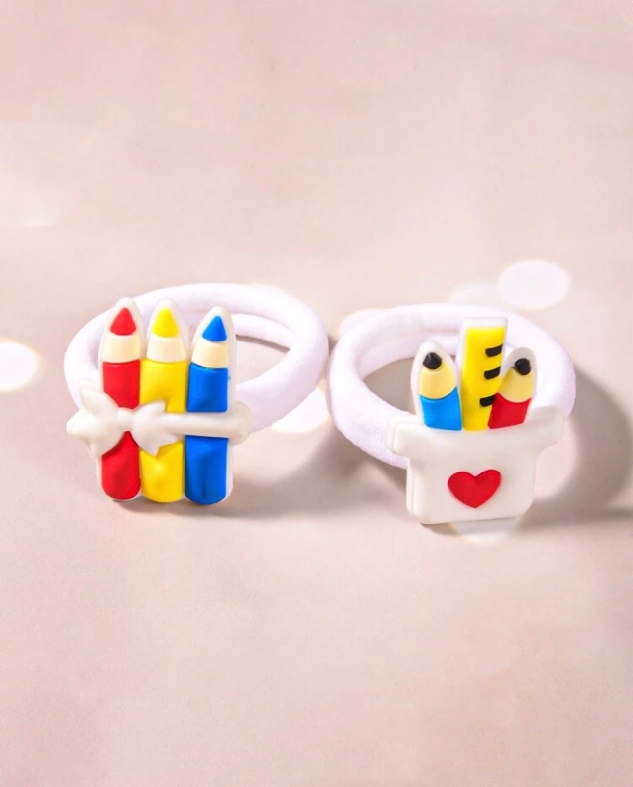 10 pcs Assorted Soft Clay Accessory
Towel Ring Headwear For Back To School
Daily Wear