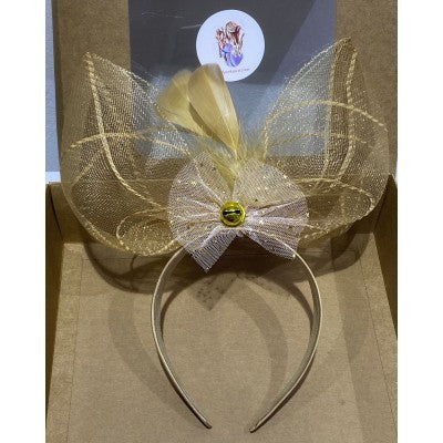 beautiful ladies and girl headband gold color20