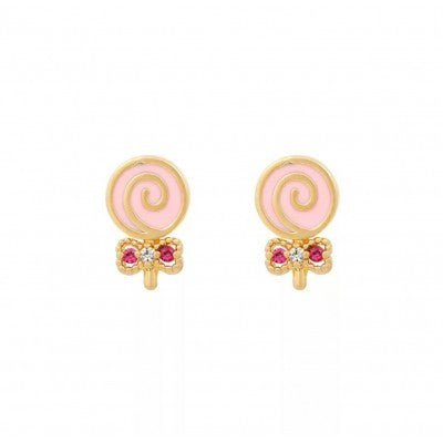 lolipop earring gold plated75