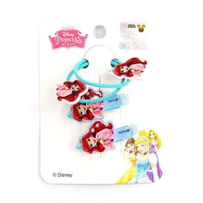 little mermaid hair ties and clips set159