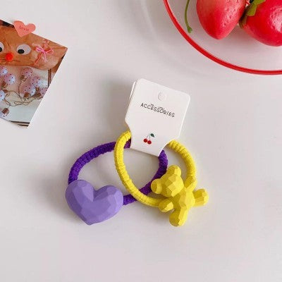 gummy bear hair ties set / 2pcs229