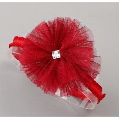 Dark red hairband 0-235