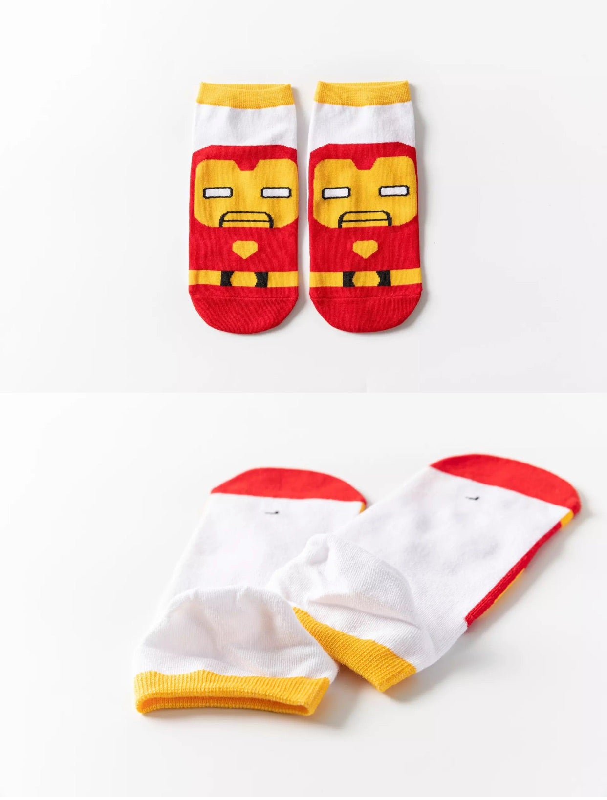 Super Heroes socks size(2-7)year