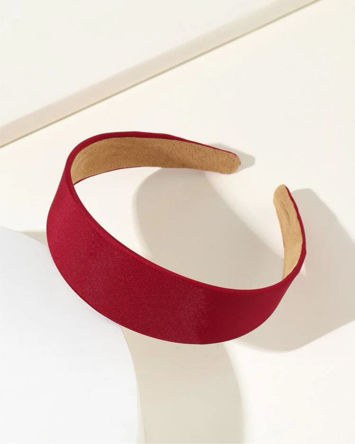 Red head band solid