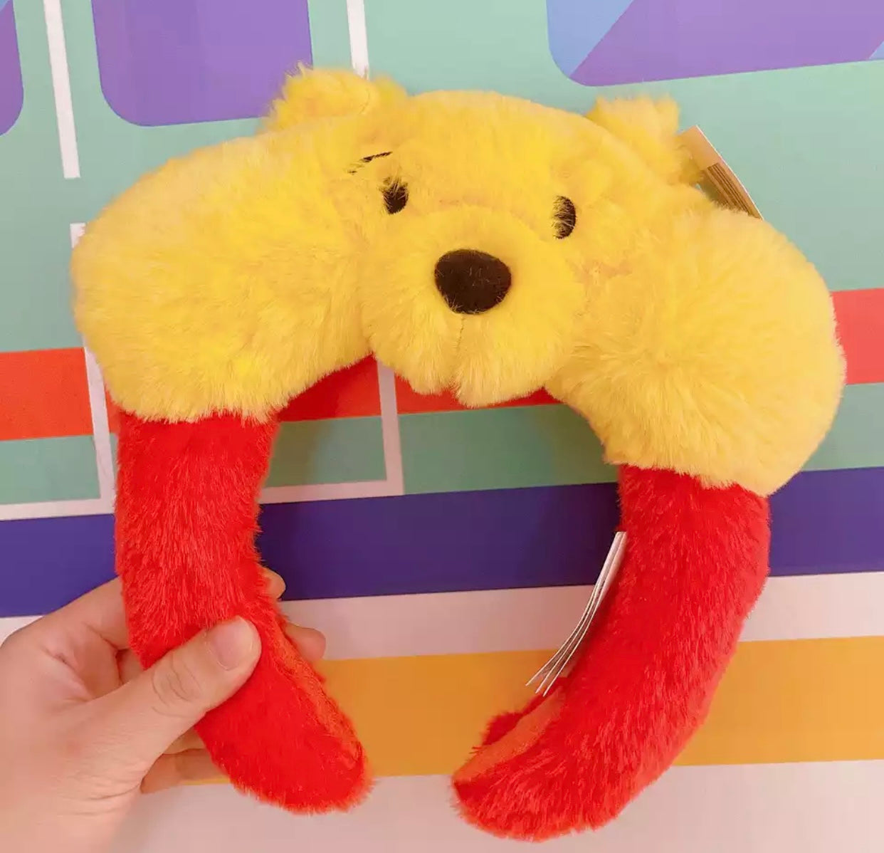 Wennie the pooh headband fur
