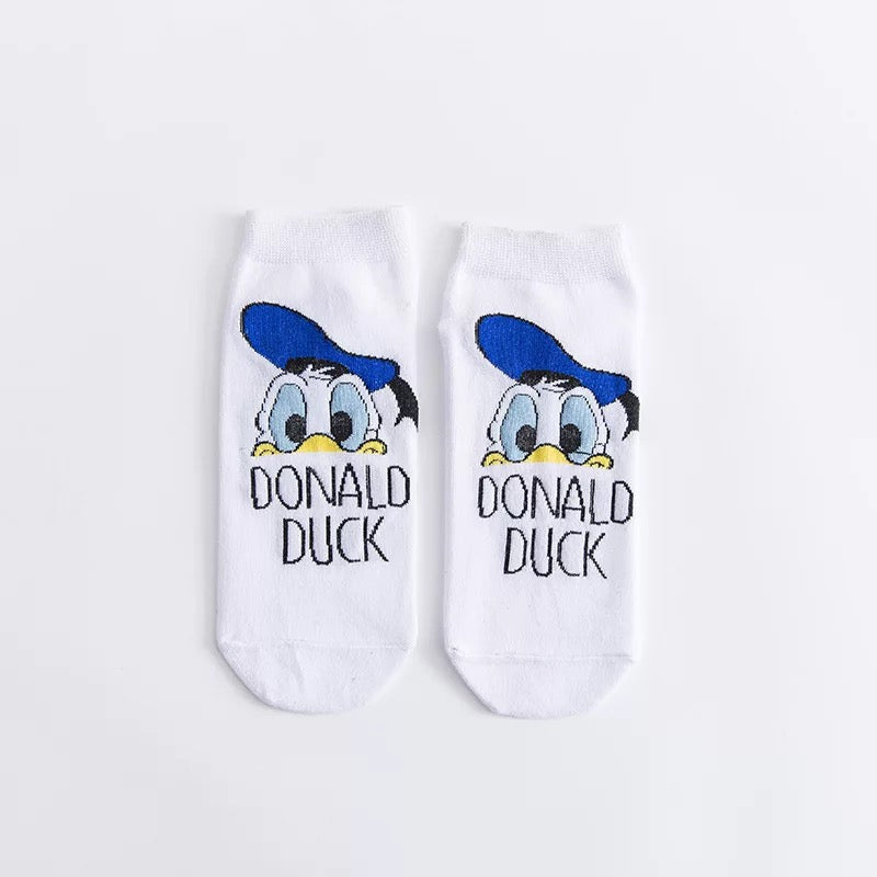 Donald Duck white socks free size