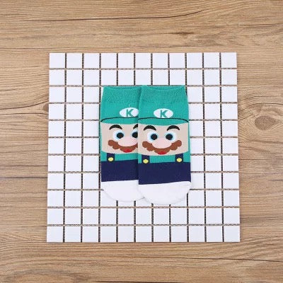 Luigi socks free size (35-40)