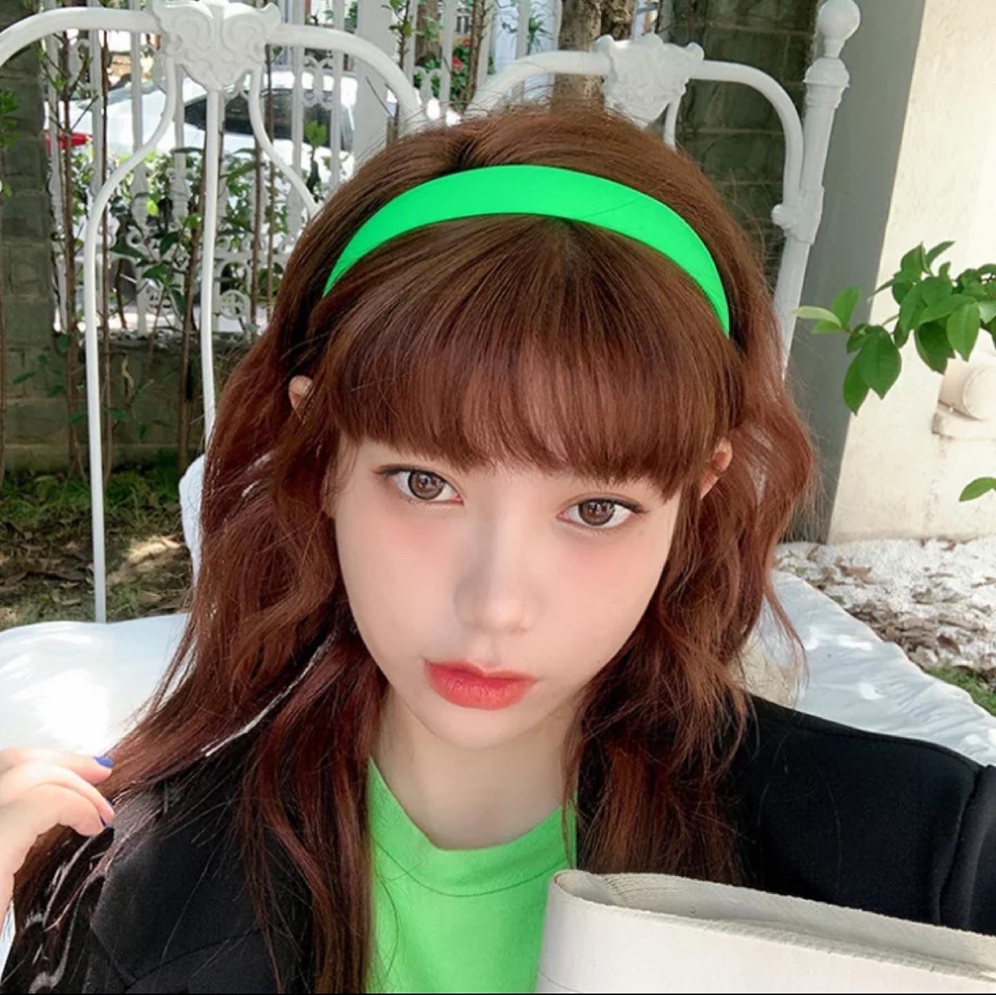 neon colorful headband for girls and woman