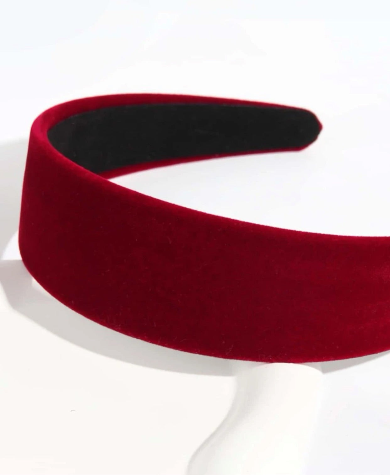 Red velvet head band
