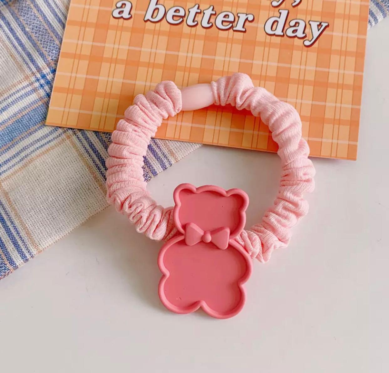 Gummy bears hair ties set 5 pcs