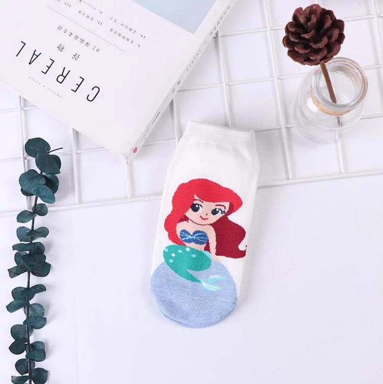 Mermaid socks free size(35-40)