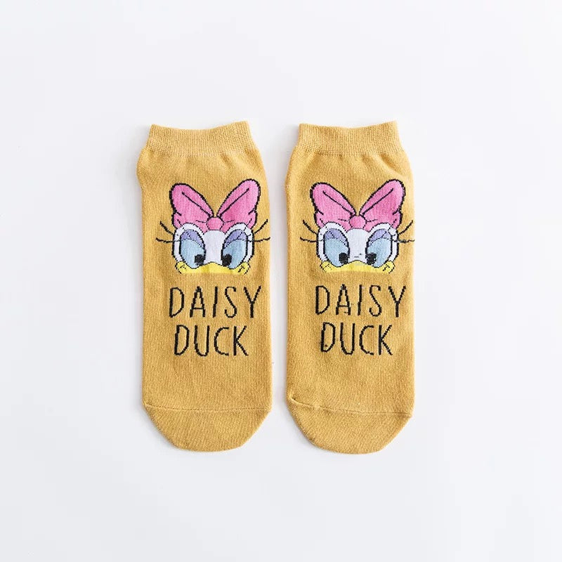 Daisy Duck yellow socks free size