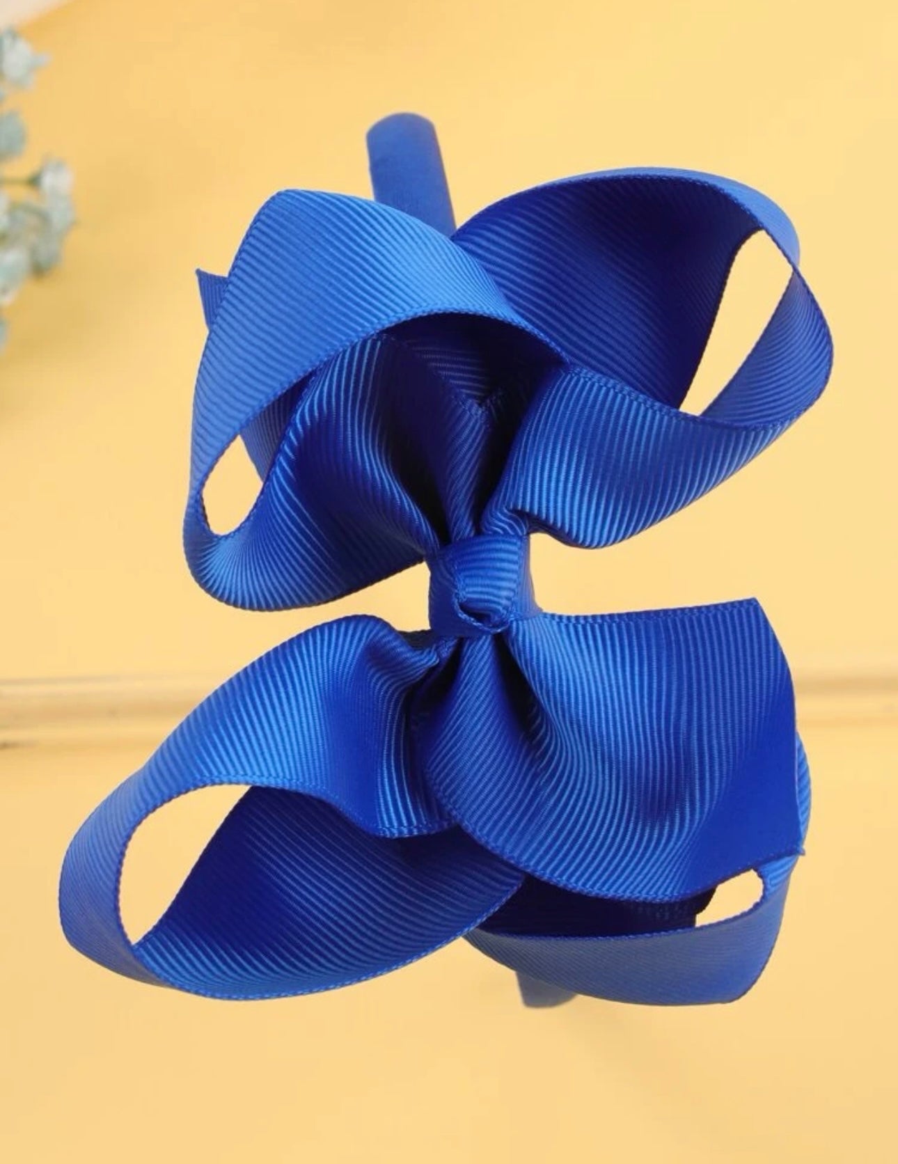 Girls bow headband