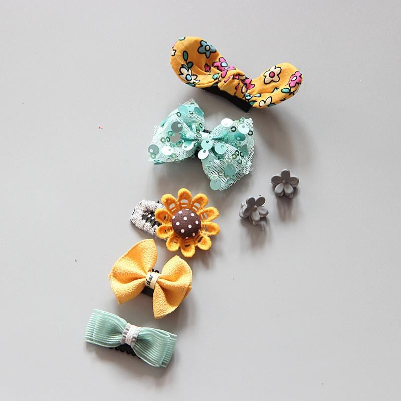 5pcs/Set Toddler Mini Cartoon Hair Clips(6)