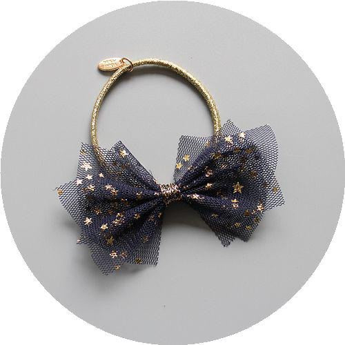 ramadan dark blue hair ties 1 pcs389