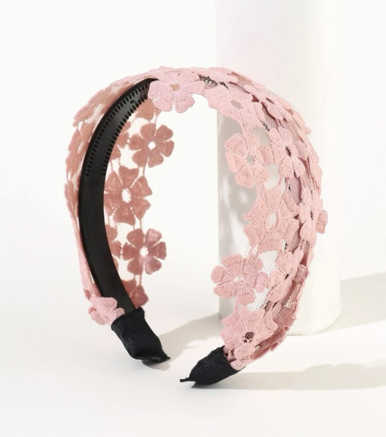 Flower fashion pink headband