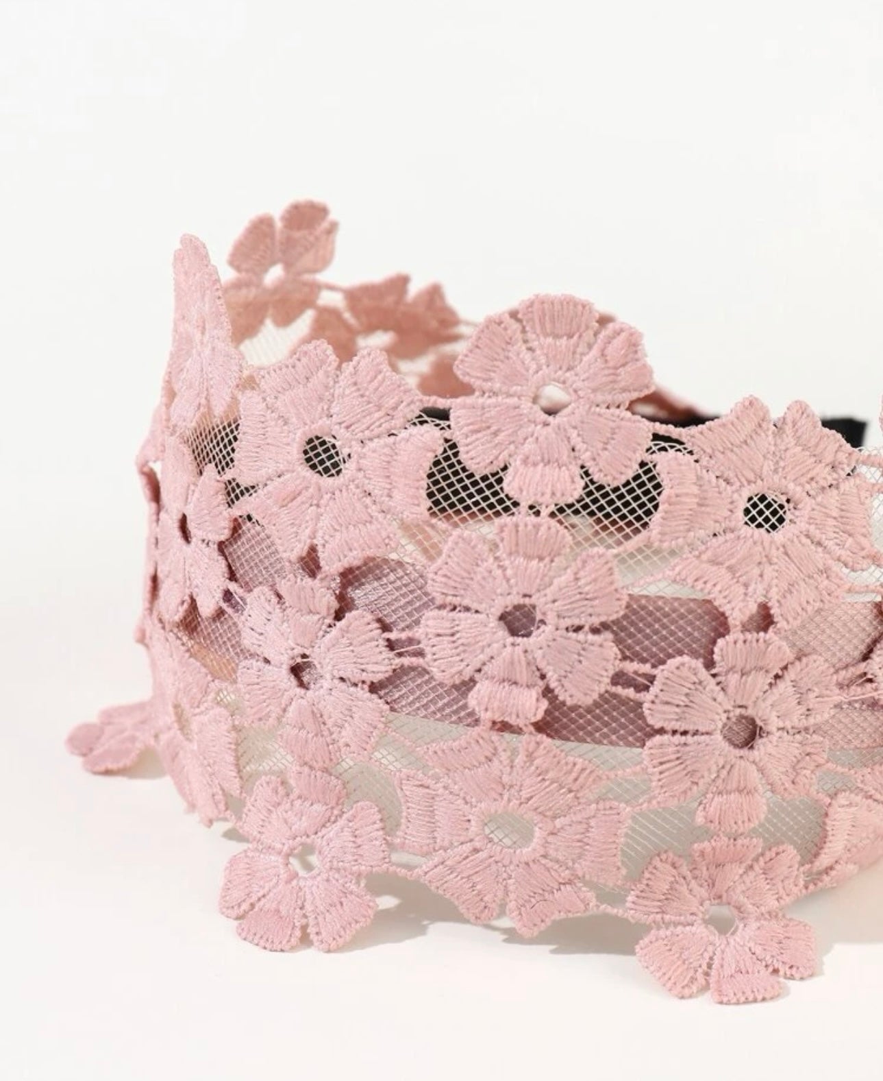 Flower fashion pink headband