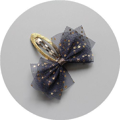 ramadan dark blue hair clips 1 pcs