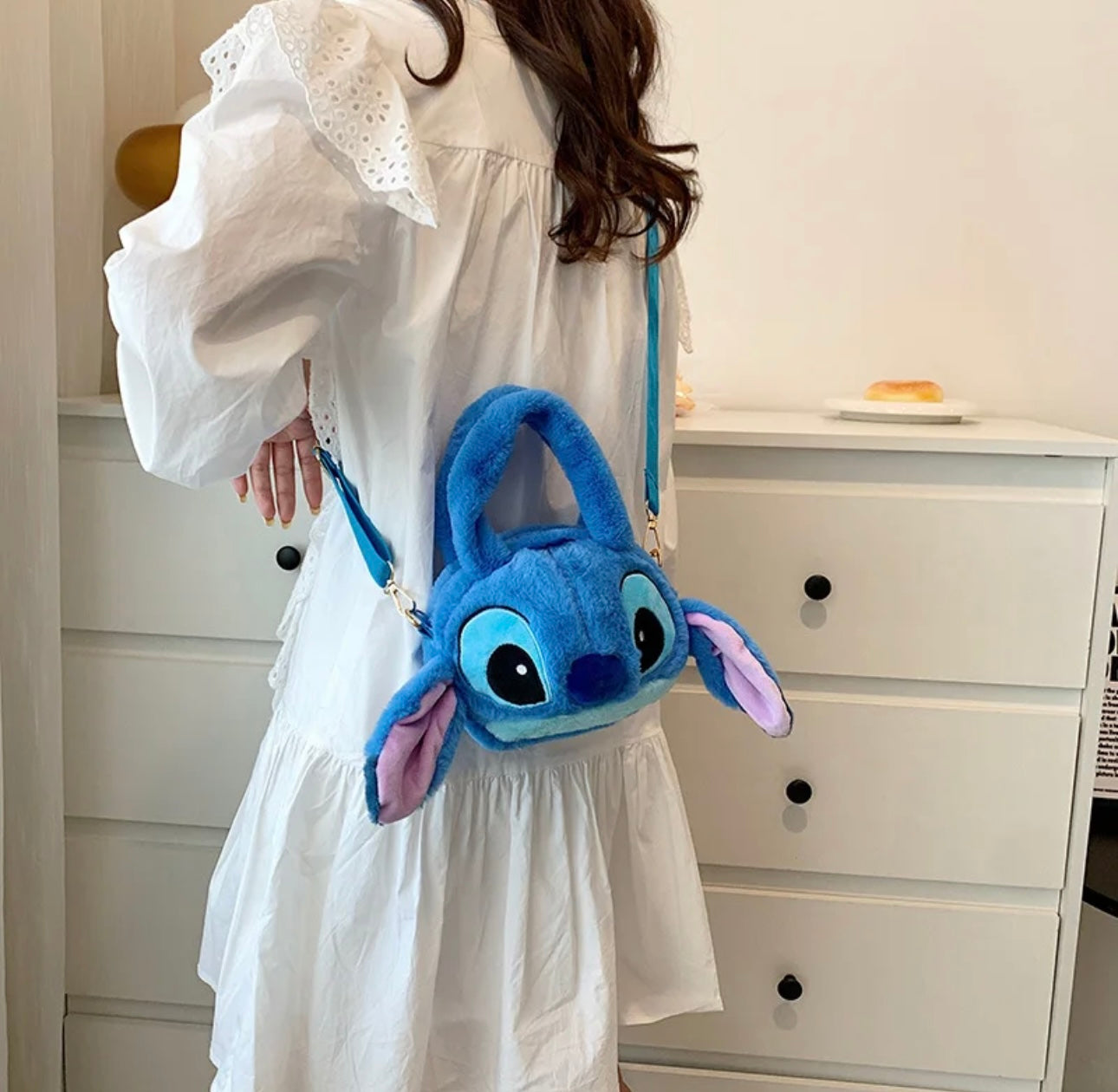 Stitch cartoon soft bag