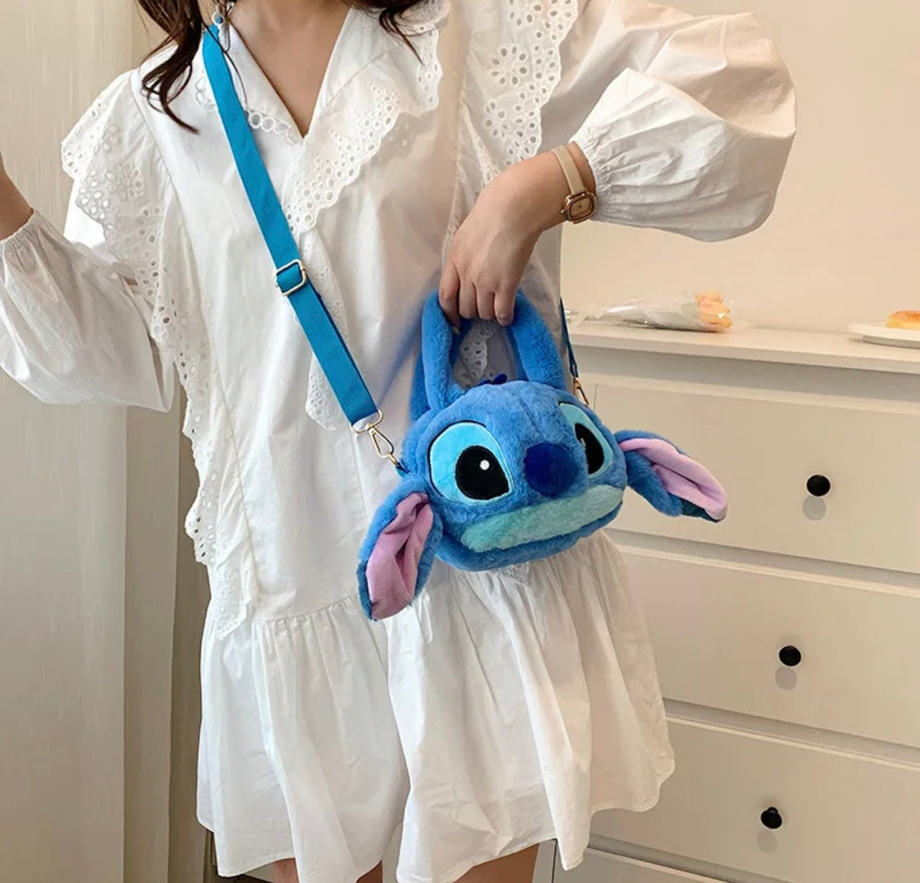 Stitch cartoon soft bag