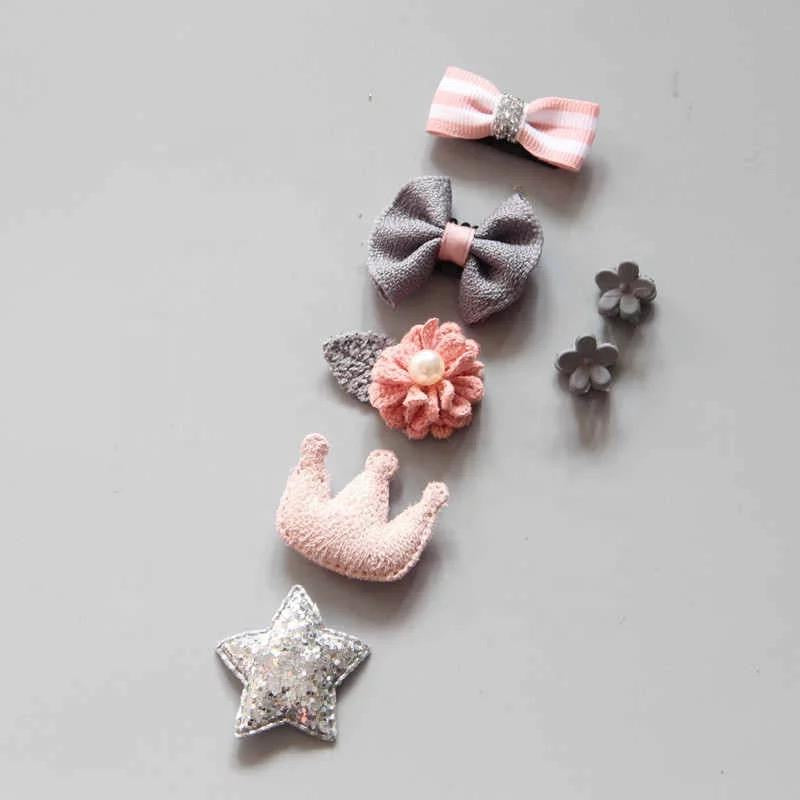 5pcs/Set Toddler Mini Cartoon Hair Clips(4)