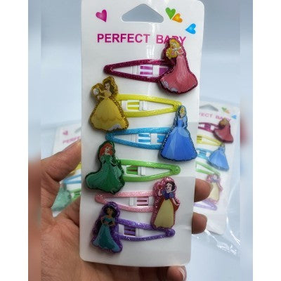 princess hair clips10