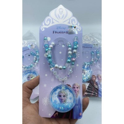 glitter water elsa pendant and bracelet53