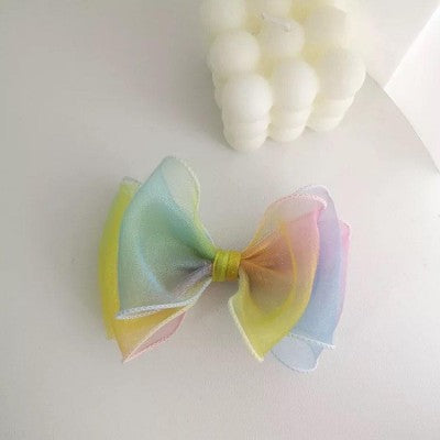 rainbow hair clips60