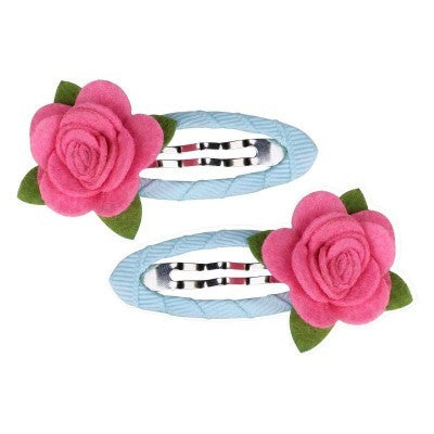 flower hair clips123