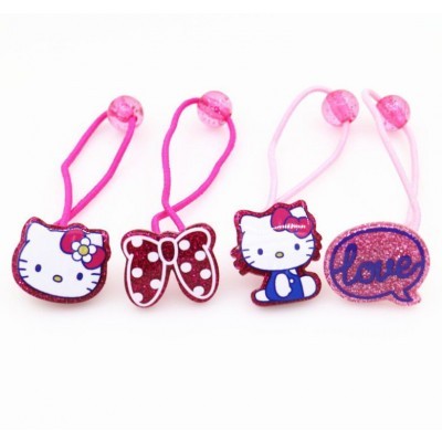 hello kitty hair ties set193