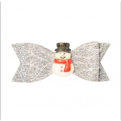 snow man clips 2 pcs- pair237