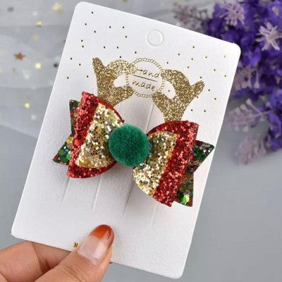 christmas hair clips245