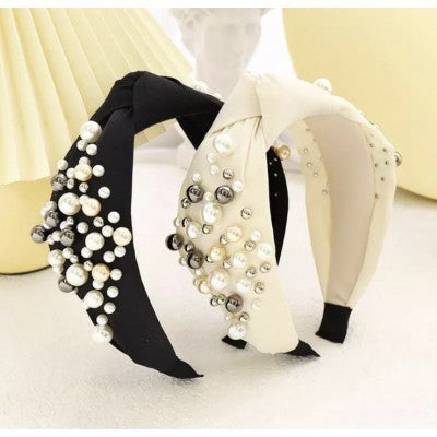 Pearls headband479