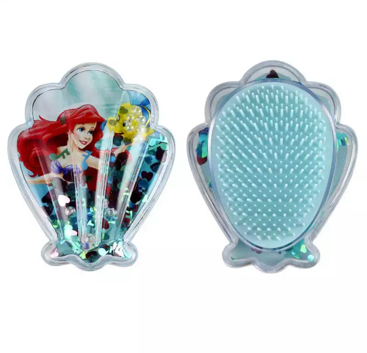 Mermaid hair brush