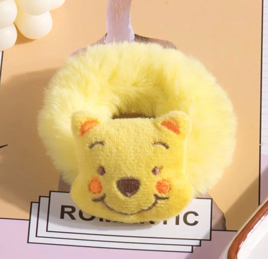 Wennie the pooh fur hair teis