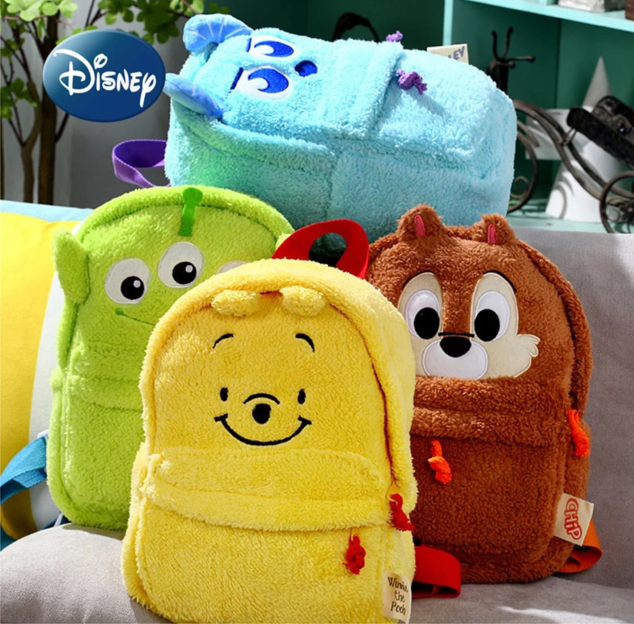 Wennie the pooh back bag