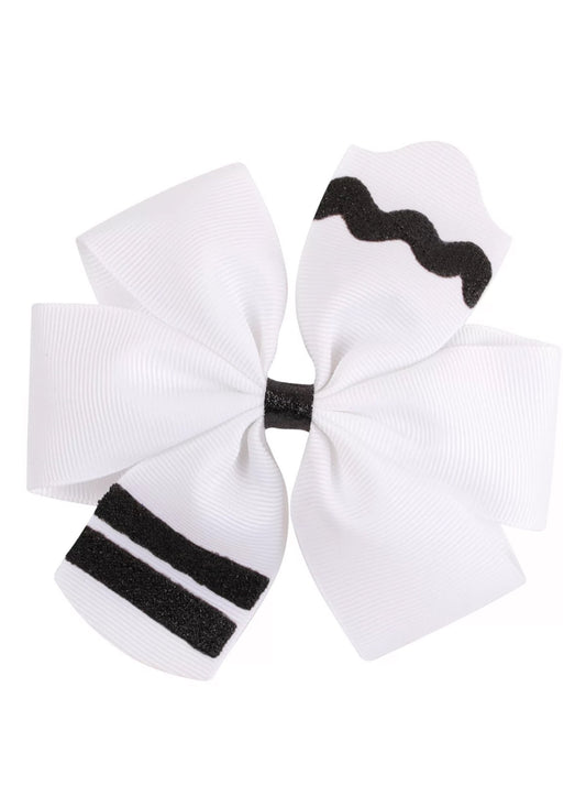 Pencil hair clips white