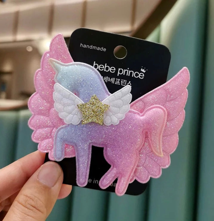 Unicorn hair clips456