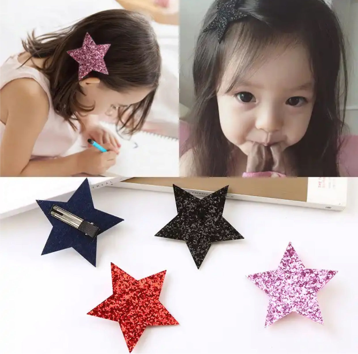 star hair clips403