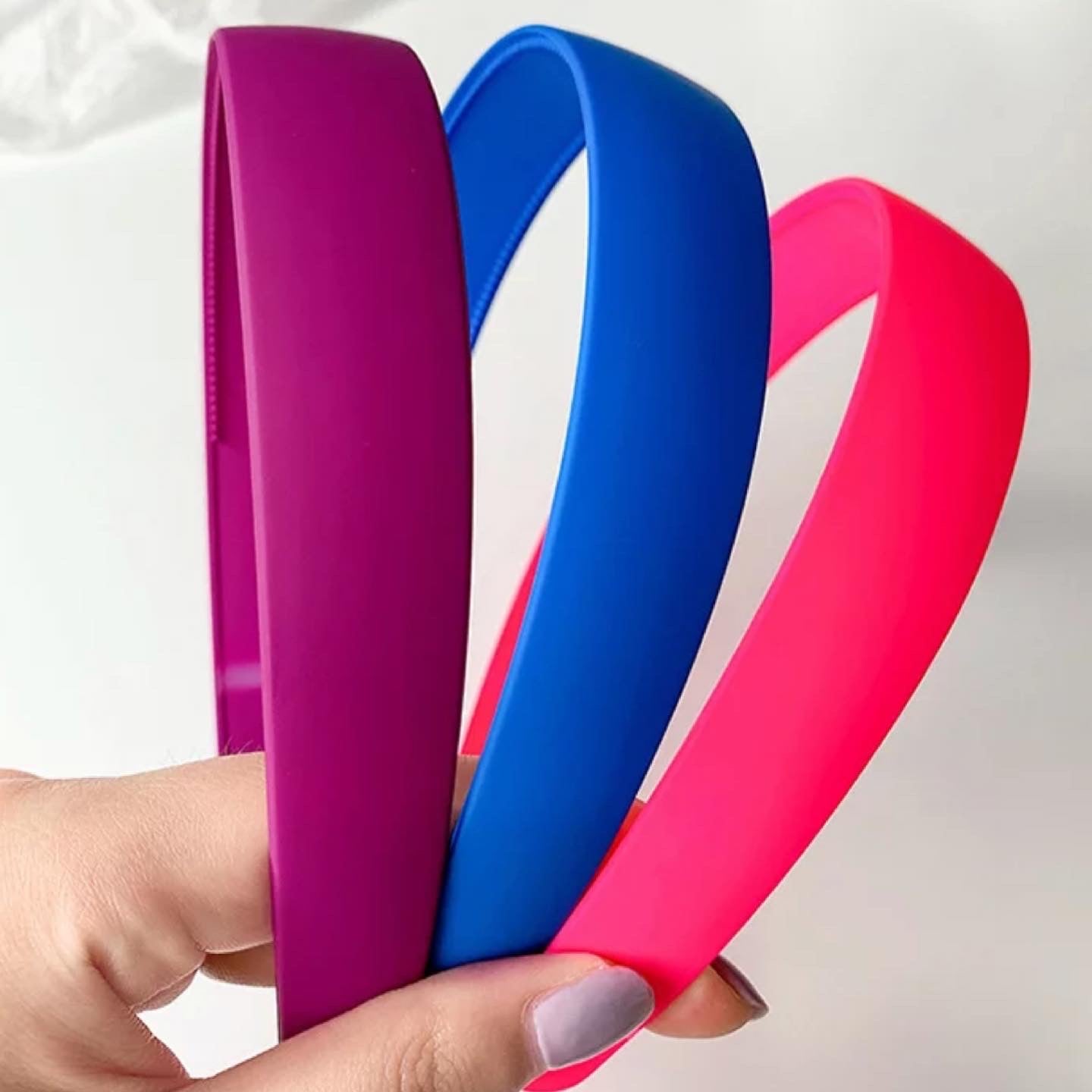 neon colorful headband for girls and woman