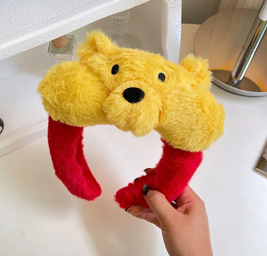 Wennie the pooh headband fur