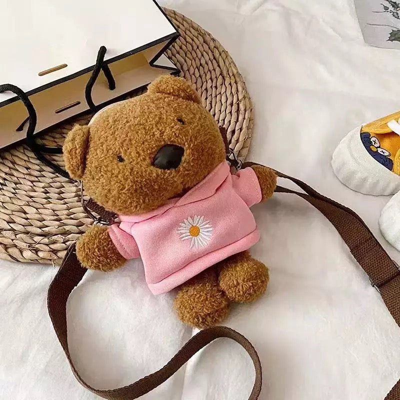 Bear bag wear pink