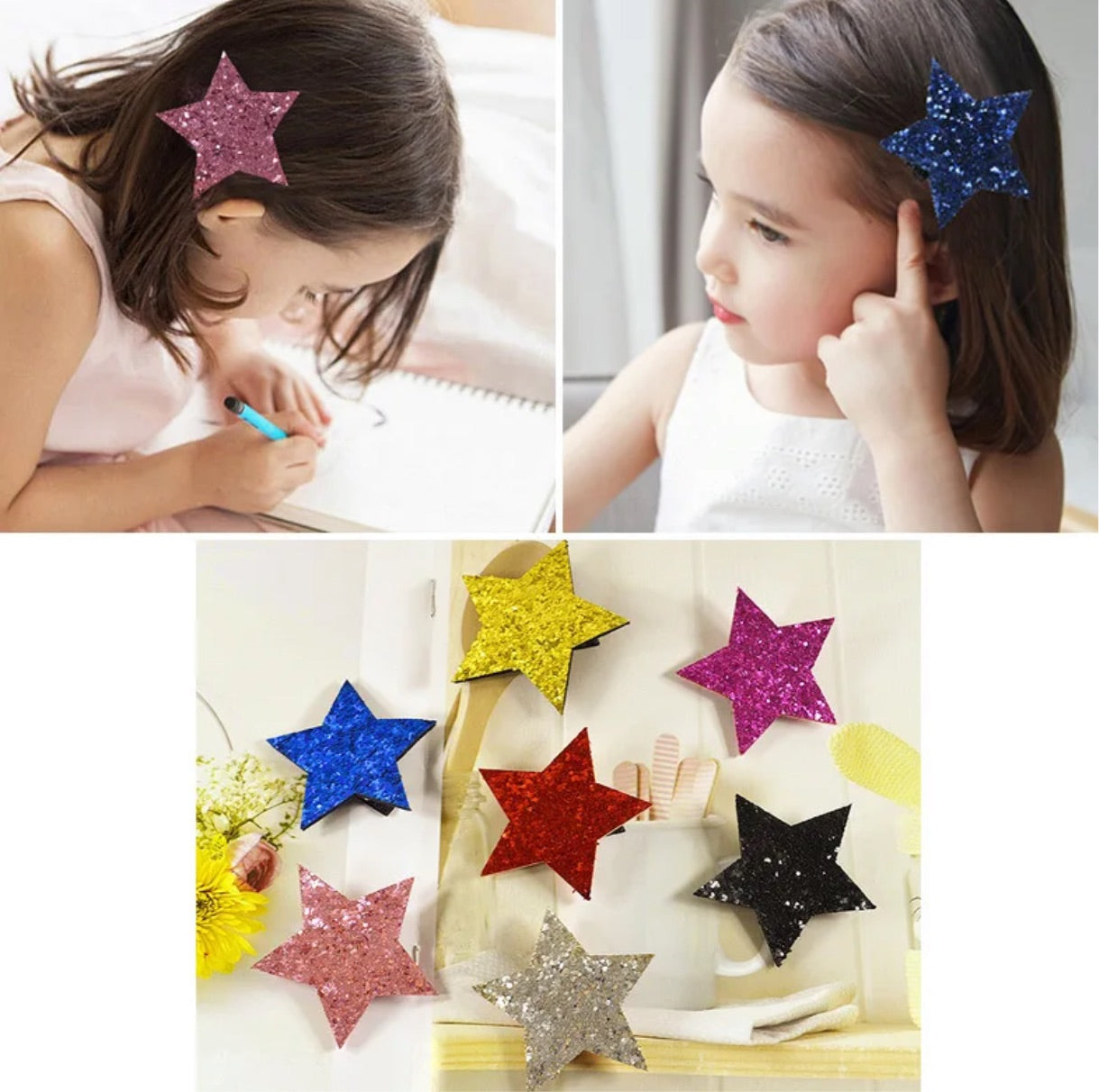 star hair clips403